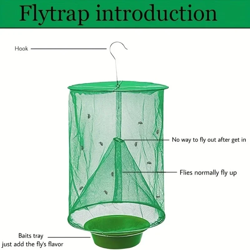 1pc Versatile Fly Trap Cage Outdoor Insect Catcher... – Vicedeal