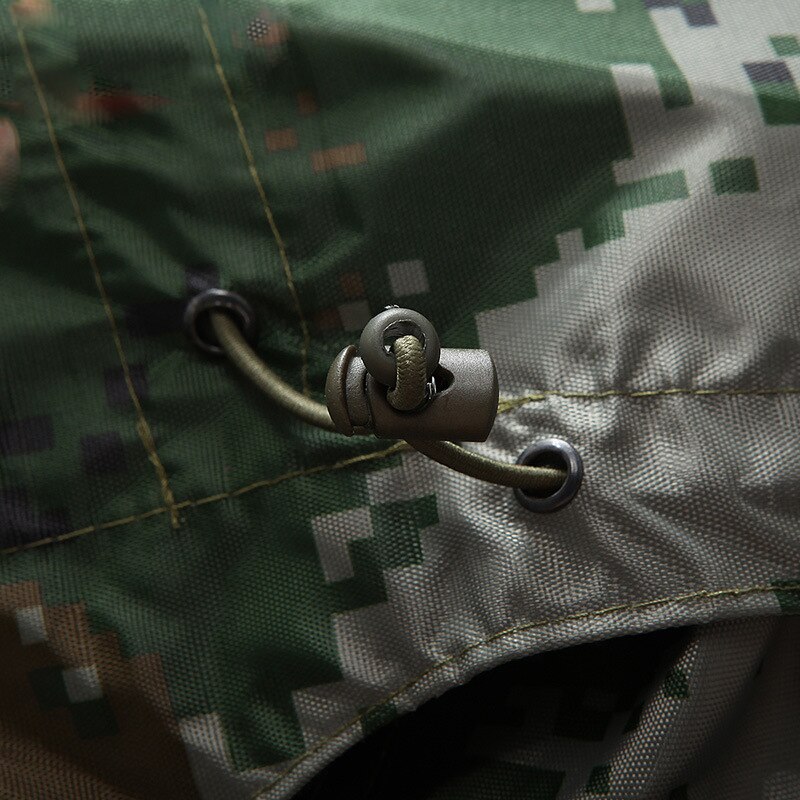 Outdoor Camouflage Regenjas Lange Mannen En Vrouwen Raincape Regen Jas T Mannen En Vrouwen Split Rijden Regenjas Regenbroek
