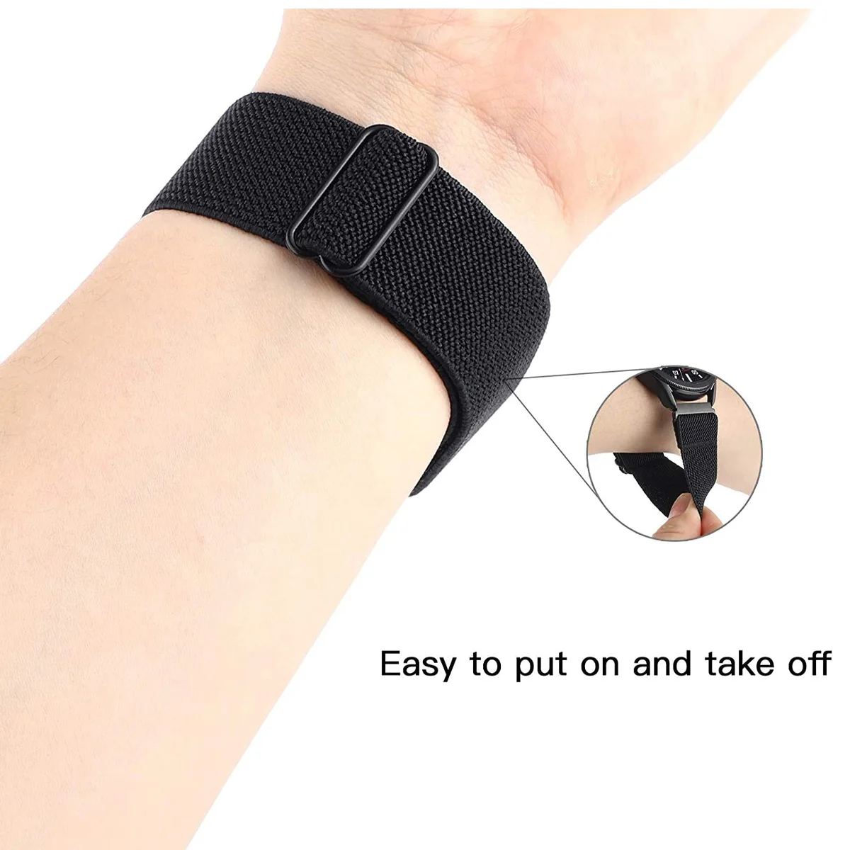 Replacement Watch Band For Huawei Watch Fit 3 2 1 Elastic Nylon Loop Strap Wristband For Huawei Fit3 Bracelet Correa Accessories