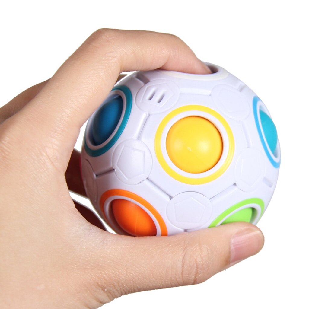 Magic Rainbow Ball Puzzle for Kids Stress Relief Anti Toy