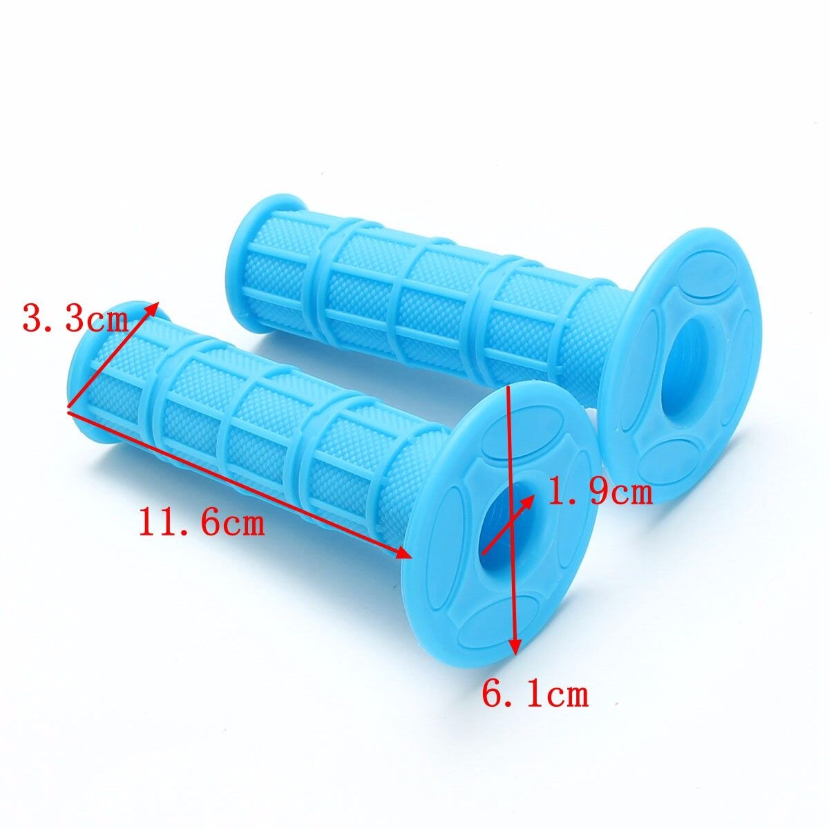 1 Pair 7/8 Inch 10 Color Motorcycle Rubber Handlebar Grips For CRF /YZF /WRF /KXF /KLX /KTM /RMZ Pit Dirt Bike Motocross