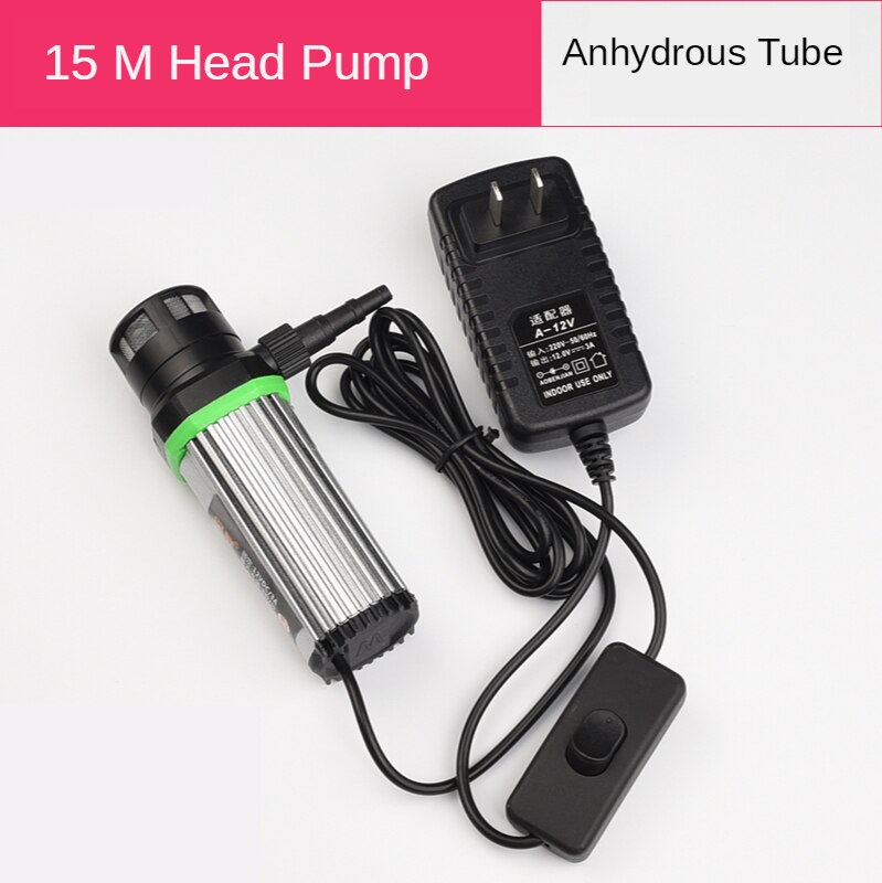 12v selvansugende vandpumpe lille mikro dc cirkulerende vand bor skæremaskine boremaskine pumpende dykpumpe: D