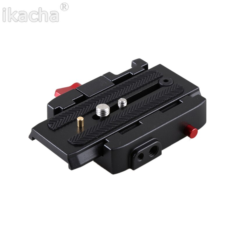 HOT Camera treppiede monopiede P200 adattatore morsetto in lega di alluminio piastra a sgancio rapido per Manfrotto 501 500AH 701HDV 503HDV Q5