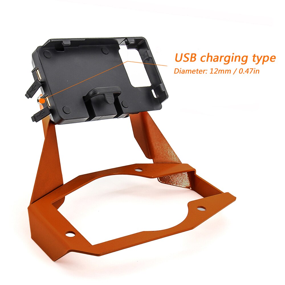 For KTM 1050 1090 1190 Adventure ADV Motorcycle Stand Holder Phone Mobile Phone GPS Plate Bracket
