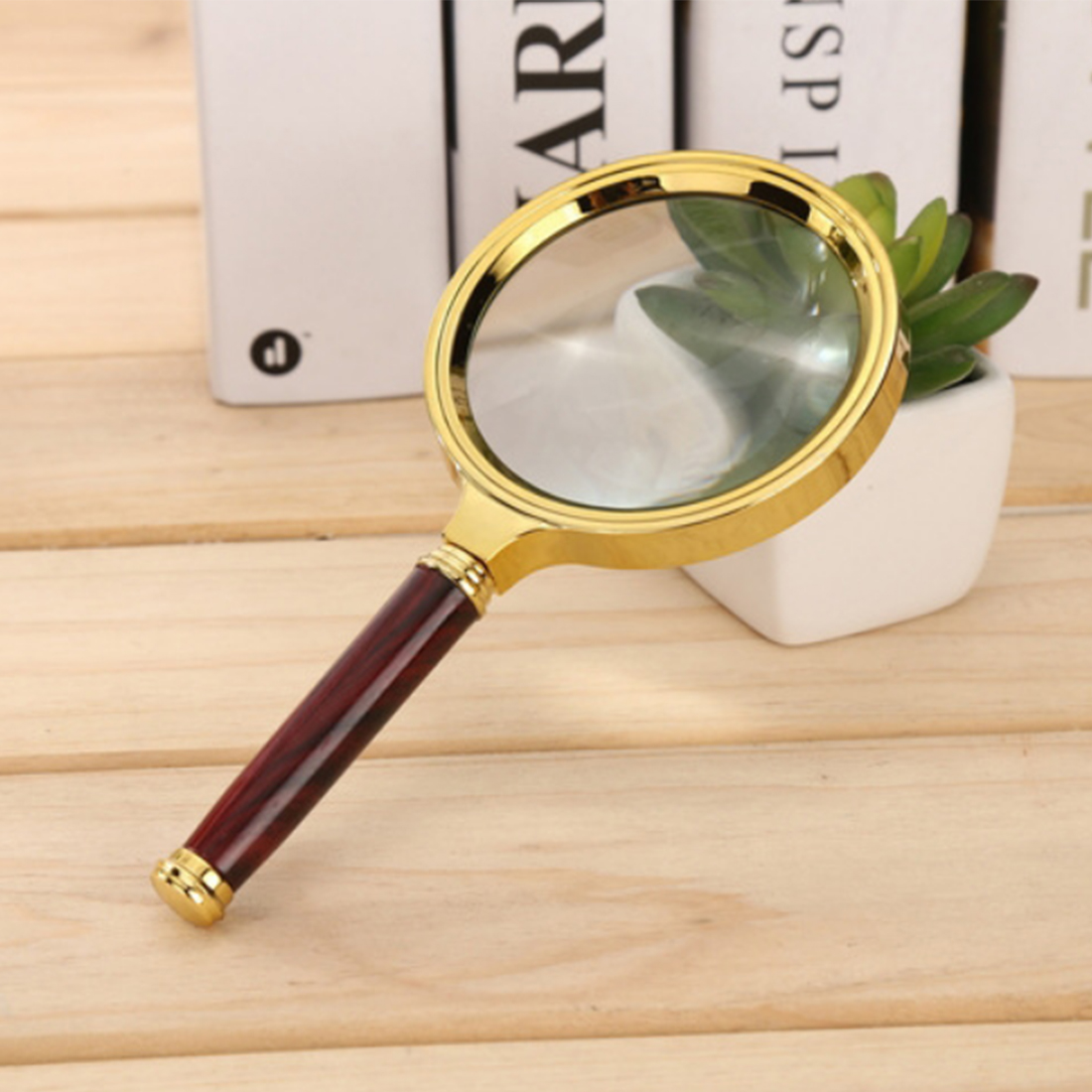 90mm/80mm/70mm/60mm Handheld 5X/10X Magnifier Magnifying Glass Loupe Reading Jewelry Eye Loupe Magnifier Repair Tool