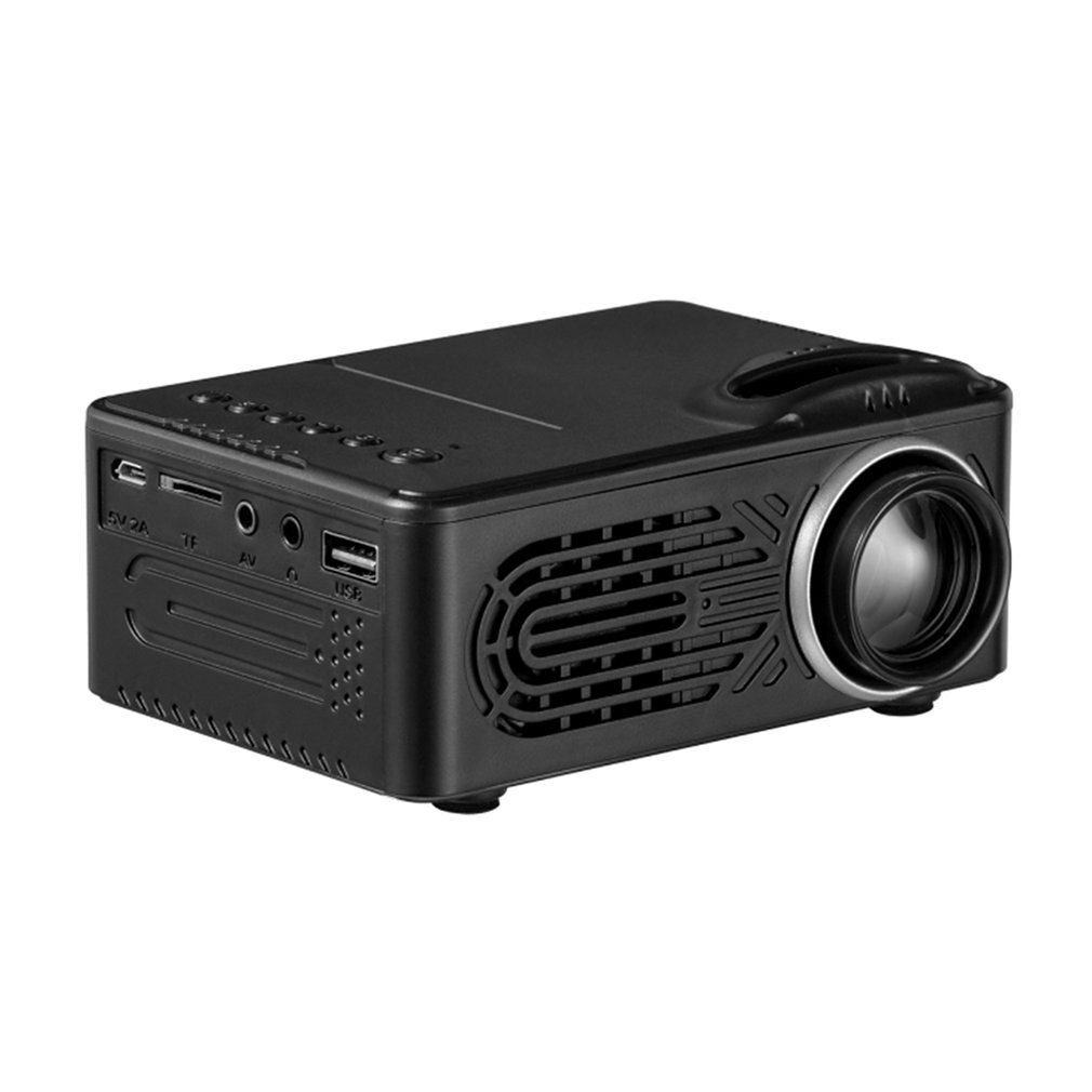 814 Mini proyector para conferencias Led pequeño para el hogar Micro proyector portátil compatible con proyección Hd de 1080P