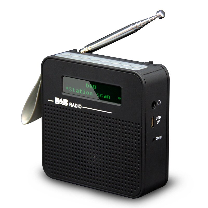 LCD Screen Display DAB+FM Digital Radio, Bluetooth 5.0, Alarm Clock Setting, Automatic Memory Radio Station, Timer Shutdown