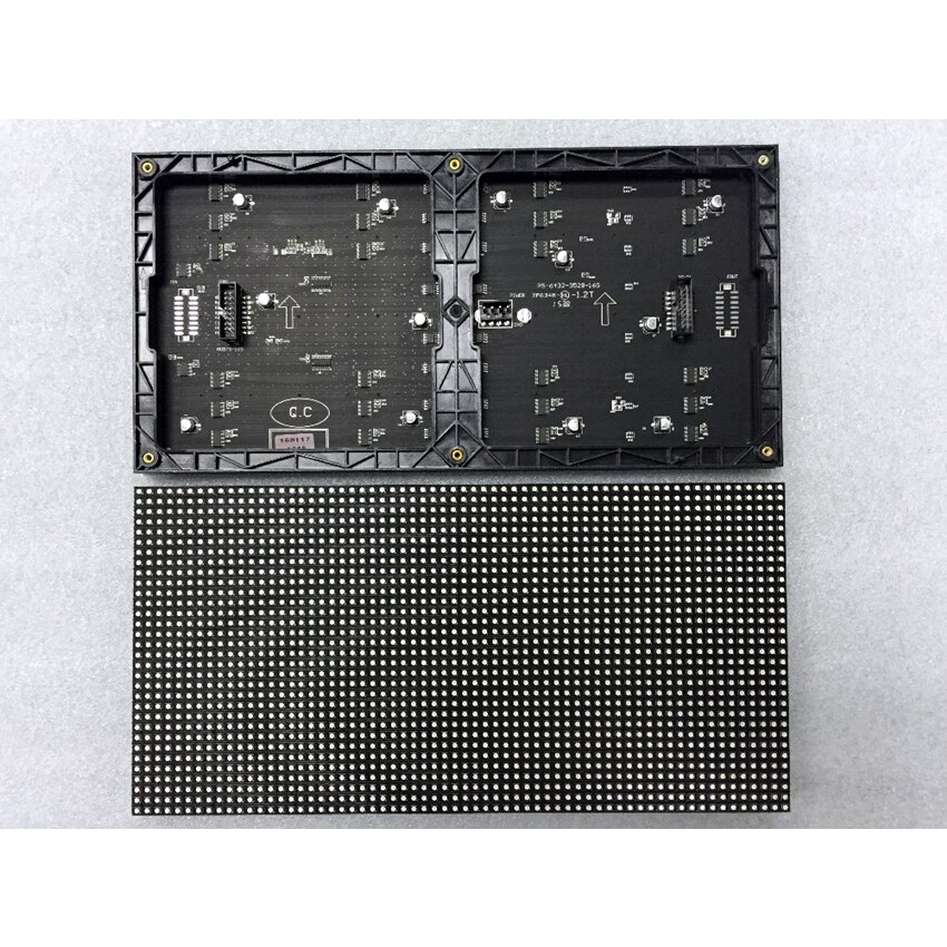 P5 indendørs fuldfarvet led-displaymodulhub 75 320*160mm 64*32 pixels smd rgb led-panelmatrix
