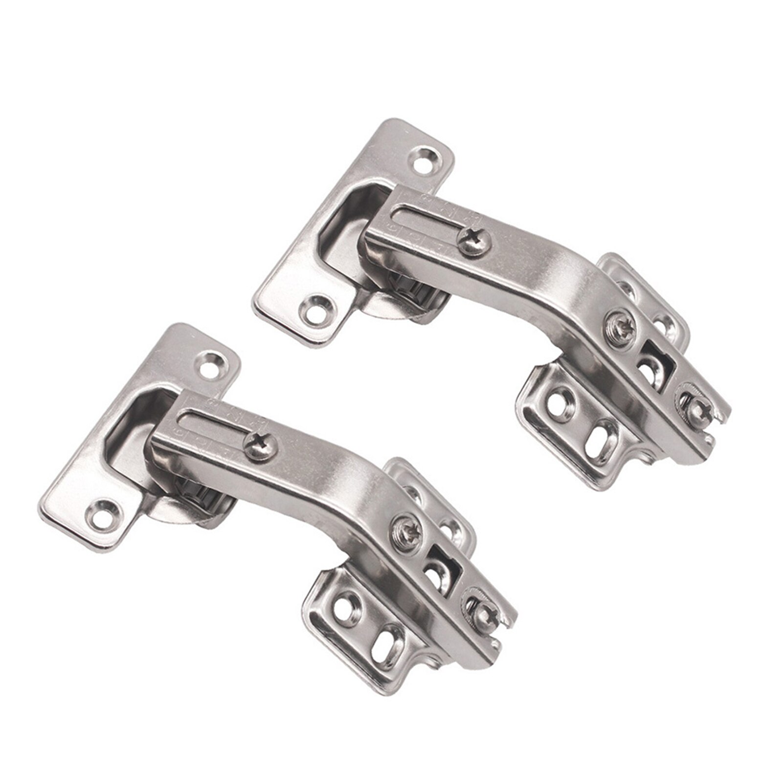 Bisagras de puerta esquinera de acero enrollado en frío para muebles, accesorio Universal de fácil instalación, 135 grados, 2 uds.