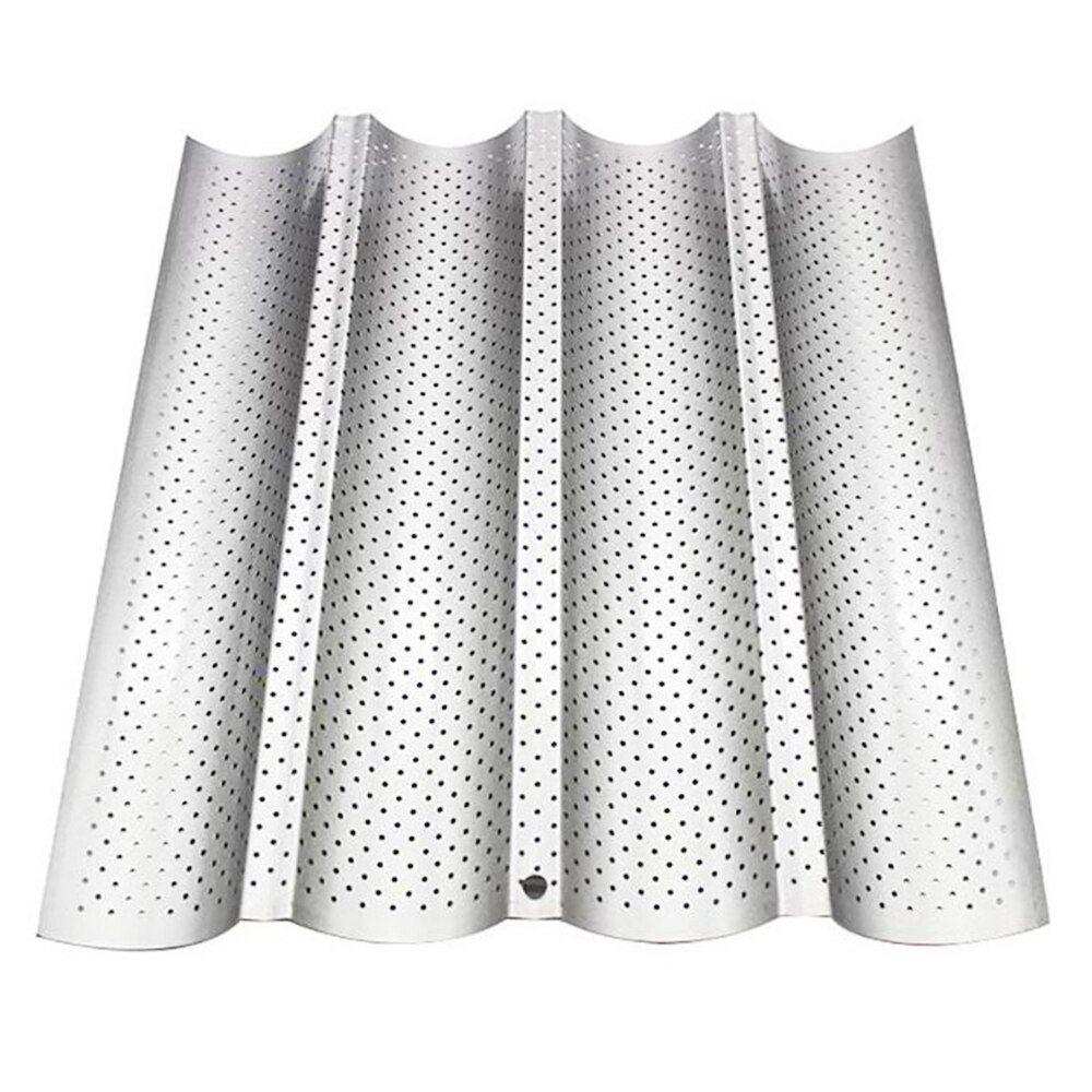 Bread Baking Tray Arbon Steel Kitchen Grill Plate Sugarcraft Convenient Wave Baking Dish Party