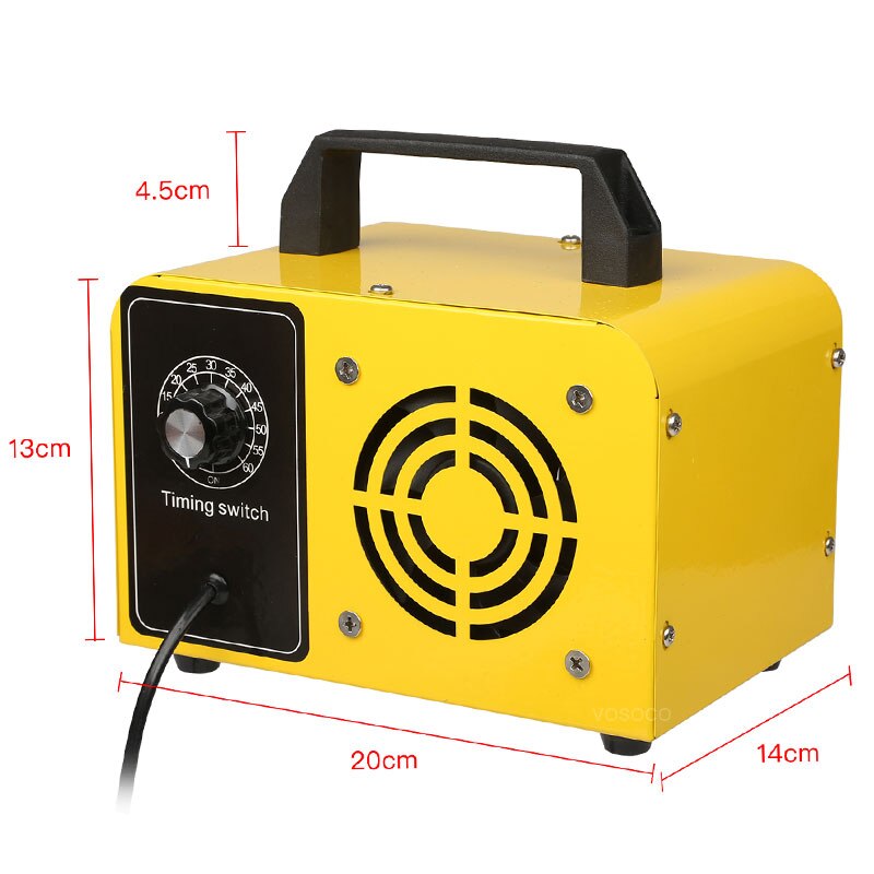 Générateur d'ozone 48 g/h ozoniseur purificateur d'air stérilisateur traitement formaldéhyde enlèvement ozonateur machine O3 ozonizador 220V 110V