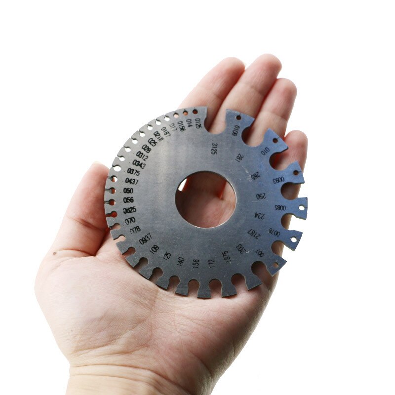 stainless steel American Standard stubs gauge Sample weld inspection thicknesswire Wire welding