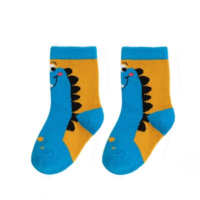 Newborn Baby Cartoon Dinosaur Socks Cute Cartoon Animal Socks for Kids Infant Boys Girls 0-3 Years: E