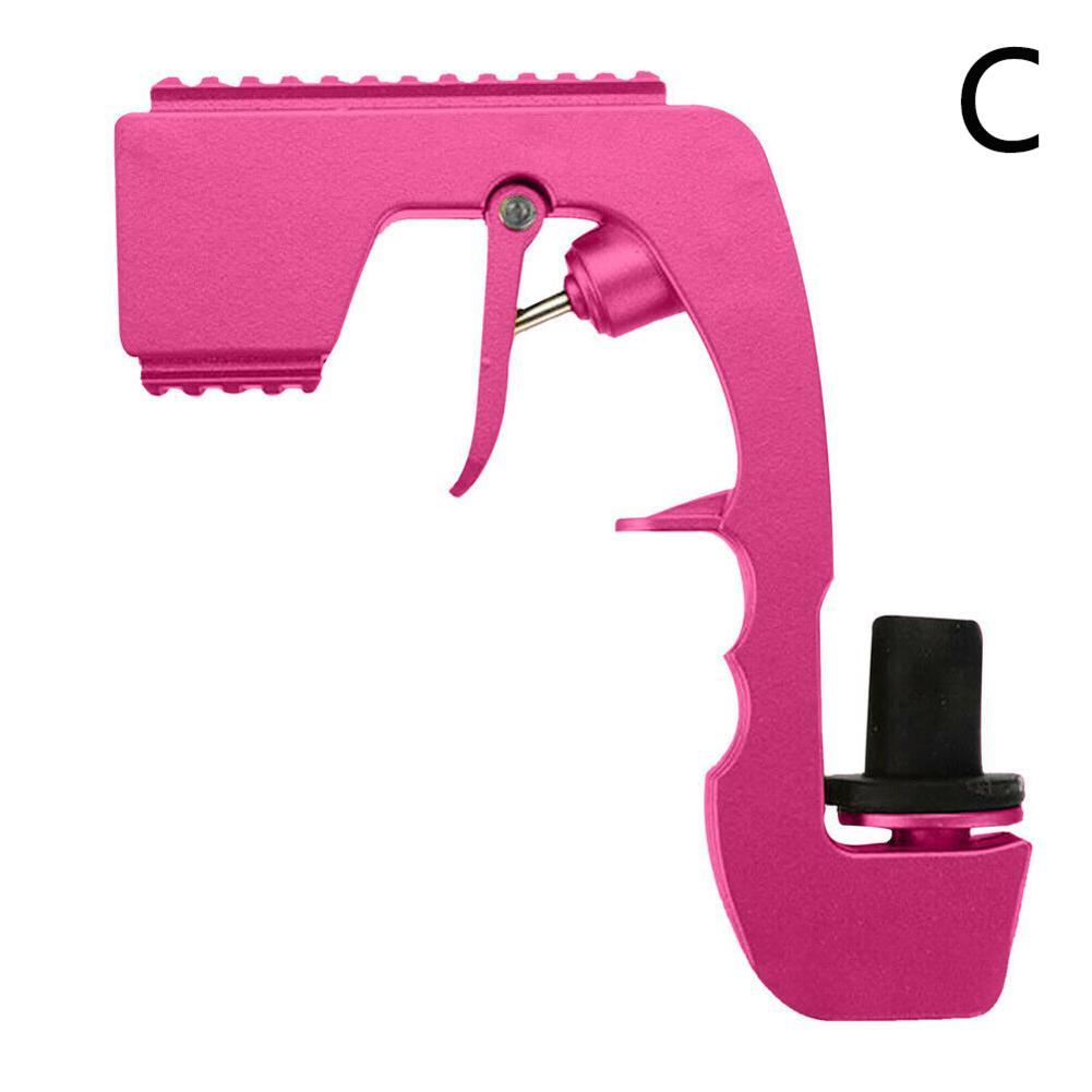 Zink-legierung Champagner Spritzgerät Pistole Spender Bahre für Hochzeit Party Küche Schampus Blaster Champagner Wein Stopfen: C