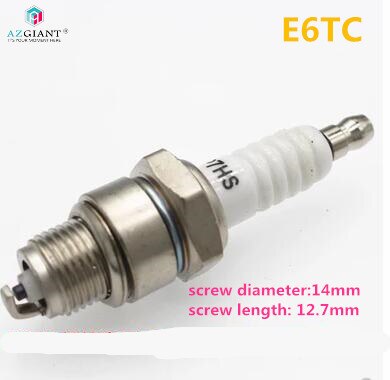 Vela de Ignição Do Carro AZGIANT B7TC/E6TC/F7TC (F5TC)/B8RTC L7T BM6A M7 Two-stroke Motocicleta Faísca Pedra C7HSA A7TC D8TC