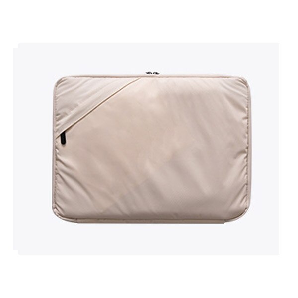 Borsa portadocumenti portatile cartelle da uomo da 13 pollici Ipad linea dati elettronica custodia per Organizer custodia da ufficio accessori da viaggio per donna: Beige