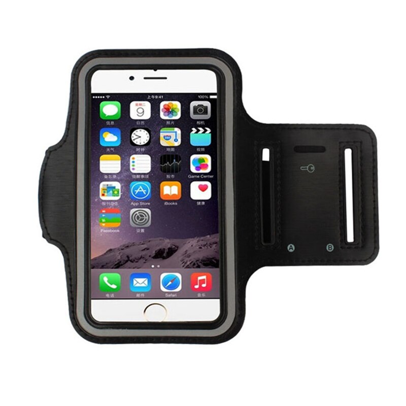 Sport Mobiele Telefoon Houder Waterdichte Armband Case Voor Iphone 4 4S 5 5S 5c Se 6 6S 7 Plus Running Arm Band Bracadeira Esportiva