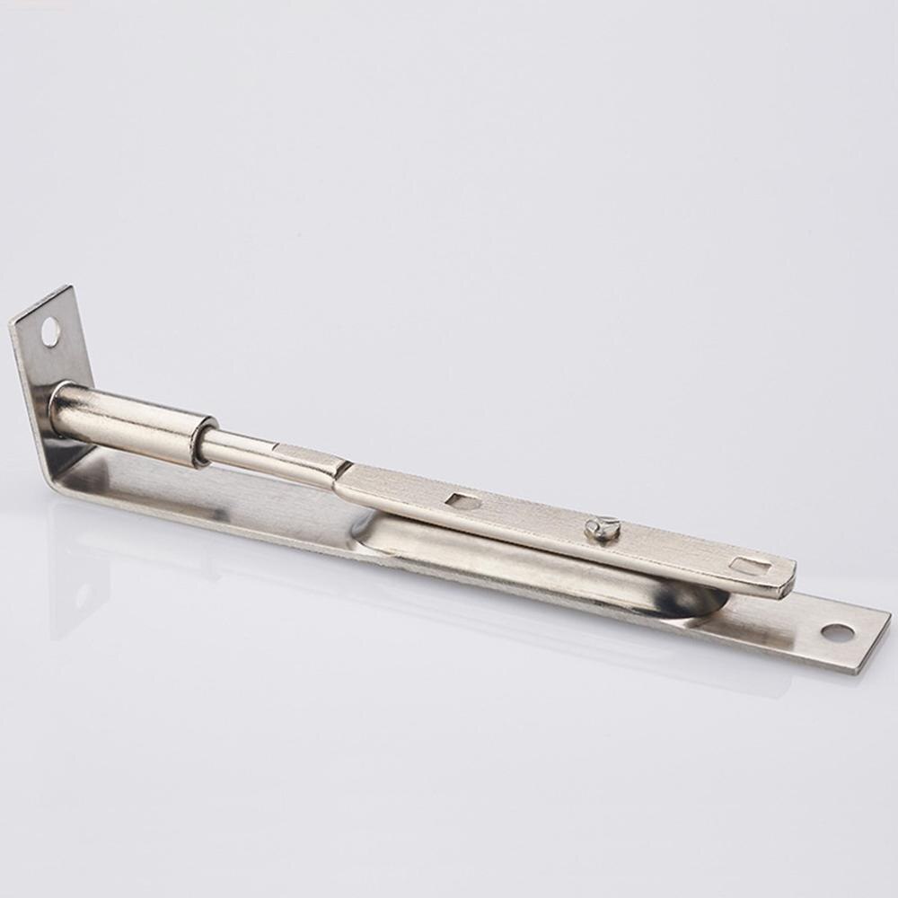 Stainless steel latch wooden door dark bolt box slotted double open door concealed latch invisible door latch hidden