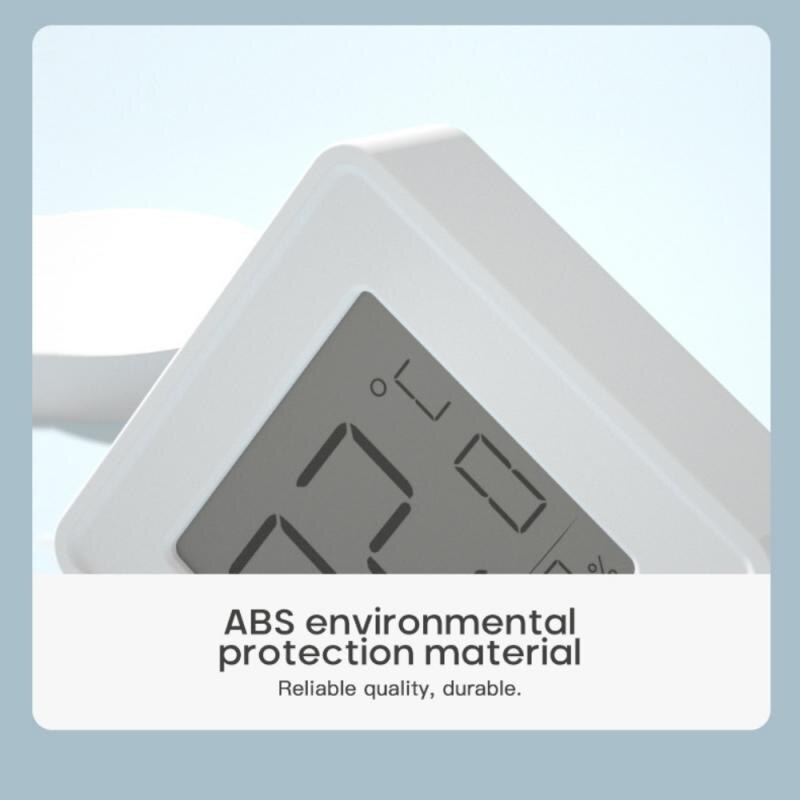 LCD Digital Temperature Humidity Meter Dry Wall-mounted Thermometer Hygrometer Room Weather Station Baby Room Weather Station