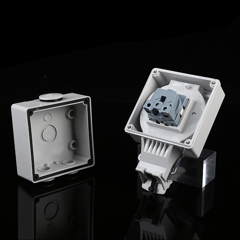 IP66 Eu Standaard Met Waterdichte Weerbestendige Waterdichte Outdoor Stopcontact 16A Stopcontact Ac 110V-250V