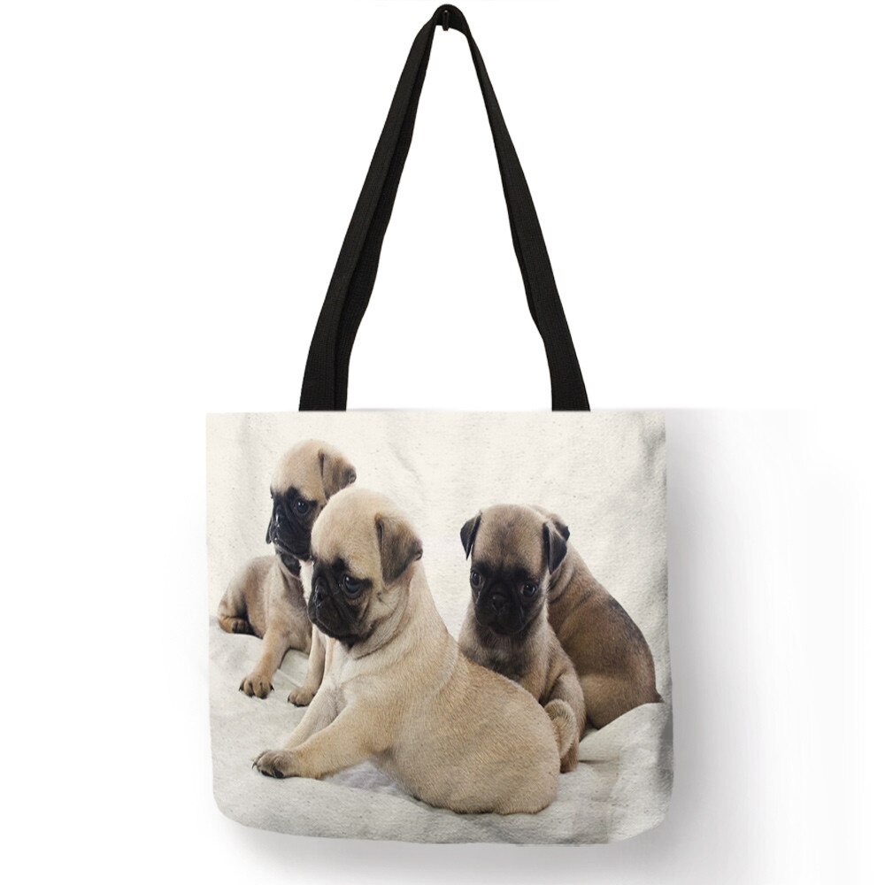 Nette golden Retriever Druck Tote Tasche Für Frauen wiederverwendbar Große Kapazität einkaufstaschen Dame Tote lässig Schulter Taschen: 004