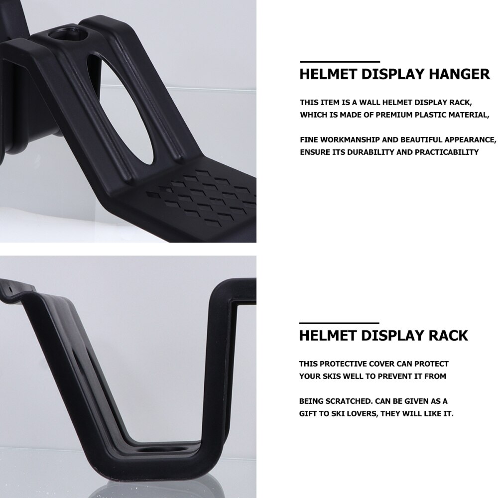 Bike Motorbike Hat Helmet Display Stand Rack Wall Mount Hanger Holder Hook