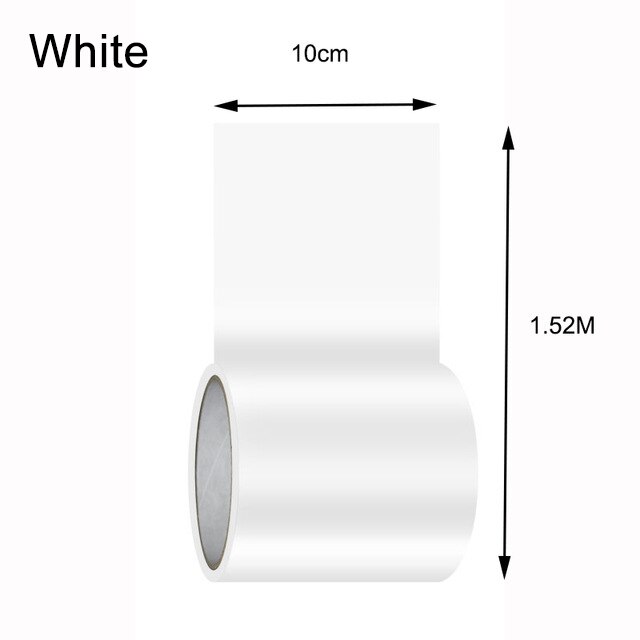 Herramientas de emergencia para coche de 10cm de ancho, cinta impermeable de fibra súper fuerte para detener fugas, cinta de reparación de rendimiento autofijable: Blanco