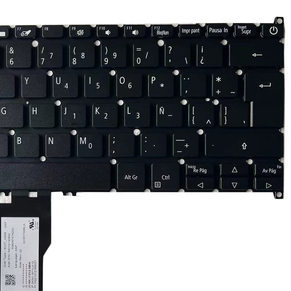 Latin Keyboard For Acer Swift 3 SF314-54 SF314-54G SF314-41 SF314-41G Laptop LA Keyboard