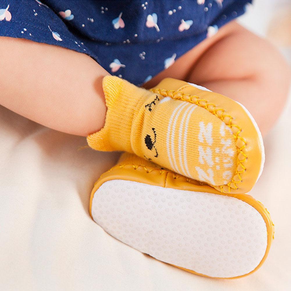 Baby Socks With Rubber Soles Infant Sock Newborn Autumn Winter Children Floor Socks Shoes Anti Slip Soft Sole Sock For 0-3 Years