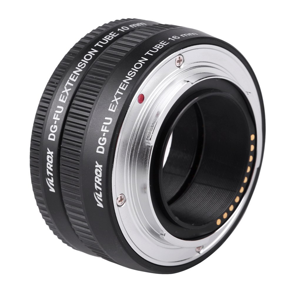Viltrox DG-FU Auto Focus AF Extension Tube Ring 10mm 16mm Set Metal Mount for Fujifilm X Mount Macro Lens