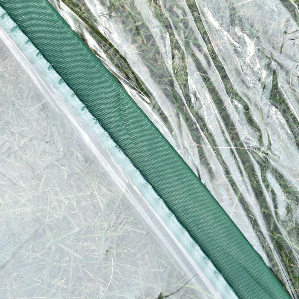 Garden Tunnel Greenhouse Plants Metal Frame Protector Roof Panels Foil Hothouse Planting Vegetable Seedling