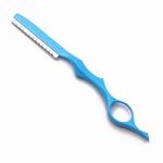 2 In 1 Hair Scissors Salon Hairdressing Scissors Thinning Haircut Scissors DIY Hair Trim Hair Styling Tools: blue