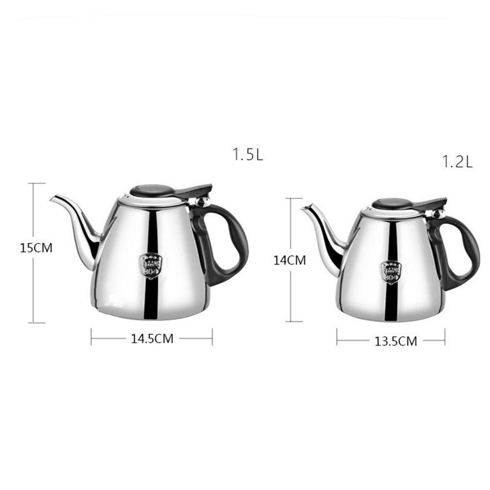 Household Induction Cooker Tea Drink Kettle Pot Container Hotel Stainless Steel Kettle tea-making apparatus Camping Wild Pot Set