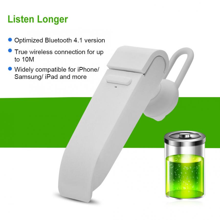 traductor voice translator Smart Multi-Language Translation Wireless Earphone Portable Business Headphone White