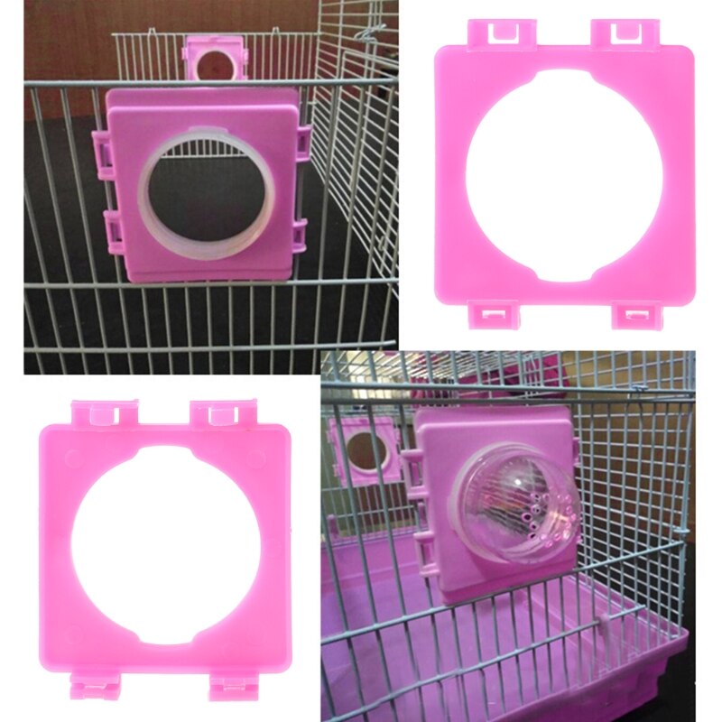 Small Hamster Cage Fittings External Pipe Mouth Baffle Hamsters Toy Cages Tunnel Port Outside Plate