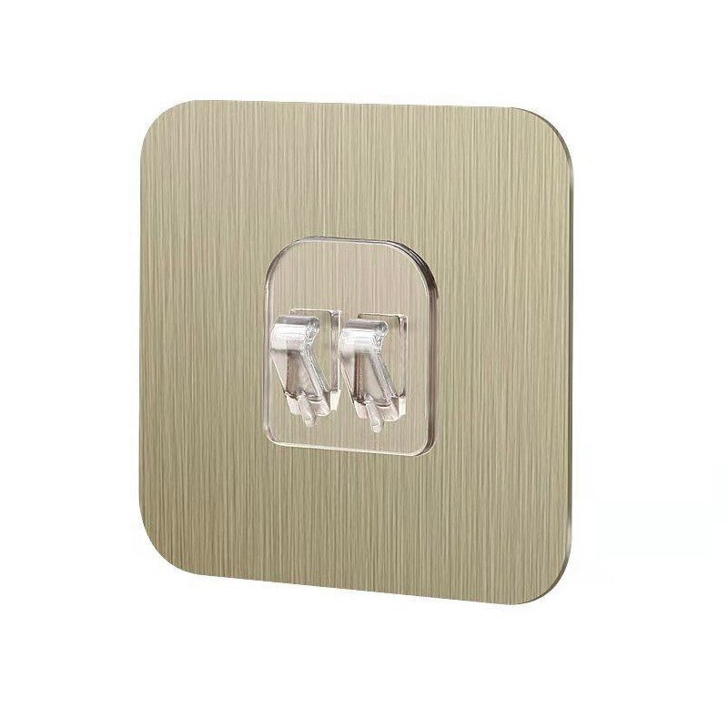 Thuis Plastic Haken Waterdicht Sticky Haak Voor Keuken Badkamer Plank Sticker Plakken Muur Sterke Zelfklevende Haak Hanger