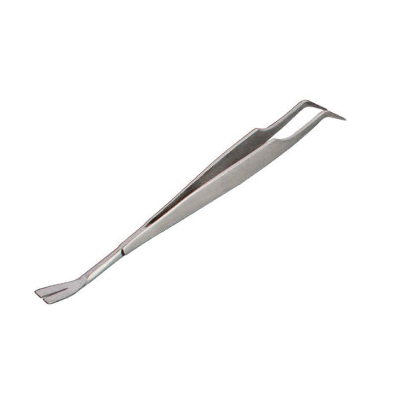 2 In 1 Stainless Steel Tick Tweezers Quick Tick Removal Tool for Cat Dog People Pet Supplies Dog Tick Removal: Dark Brown