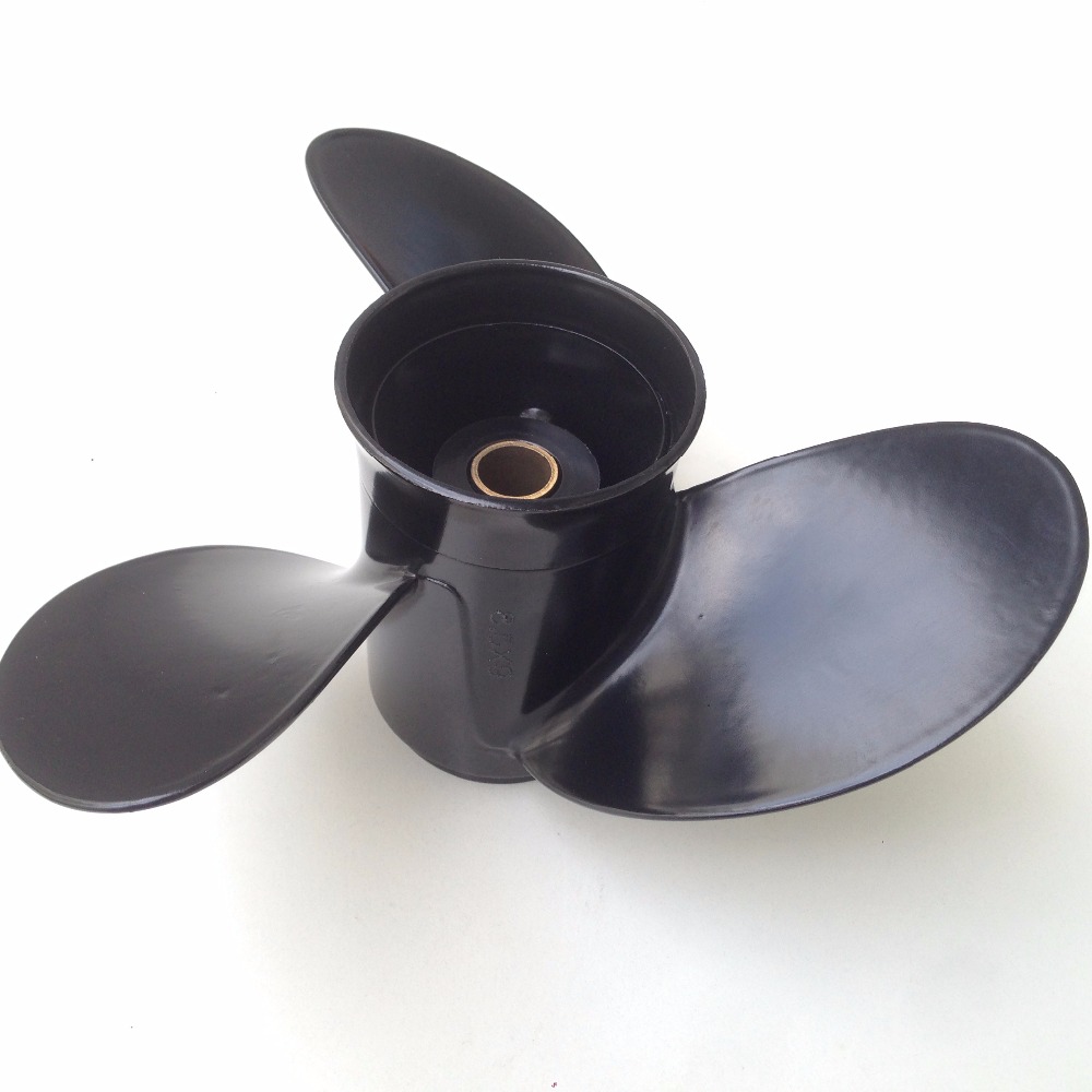 8.5x8.5 Voor 8-9.9 HP voor tohatsu propeller tohatsu buitenboordmotoren Aluminium Propeller 12 tand spline