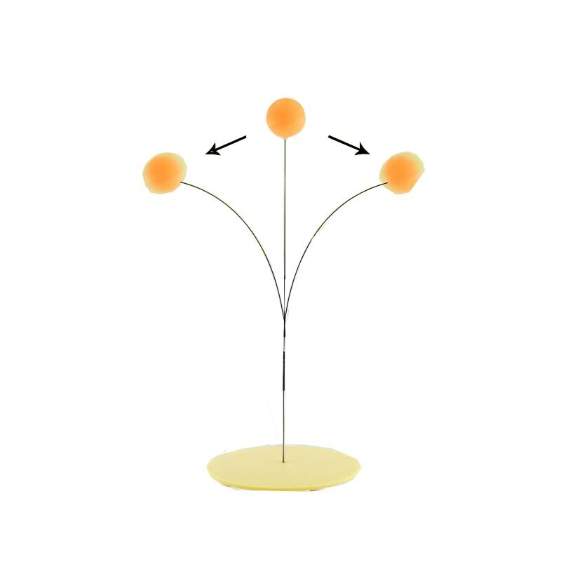 Portable Table Trainer Indoor Table Tennis Soft Shaft Training Machine Elasticity Kid Adult Ping Pong Practice Trainer