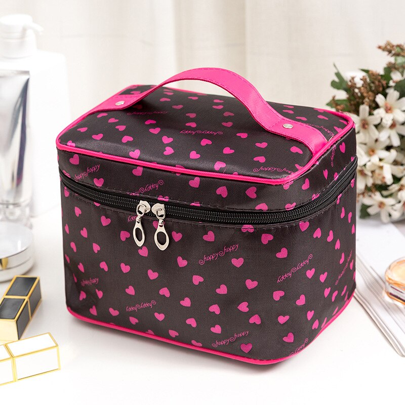 Bolsa Neceser multifuncional de viaje para cosméticos, bolsa de almacenamiento de gran capacidad, simple bolsa de limpieza y belleza impermeable, organizador de maquillaje: 13
