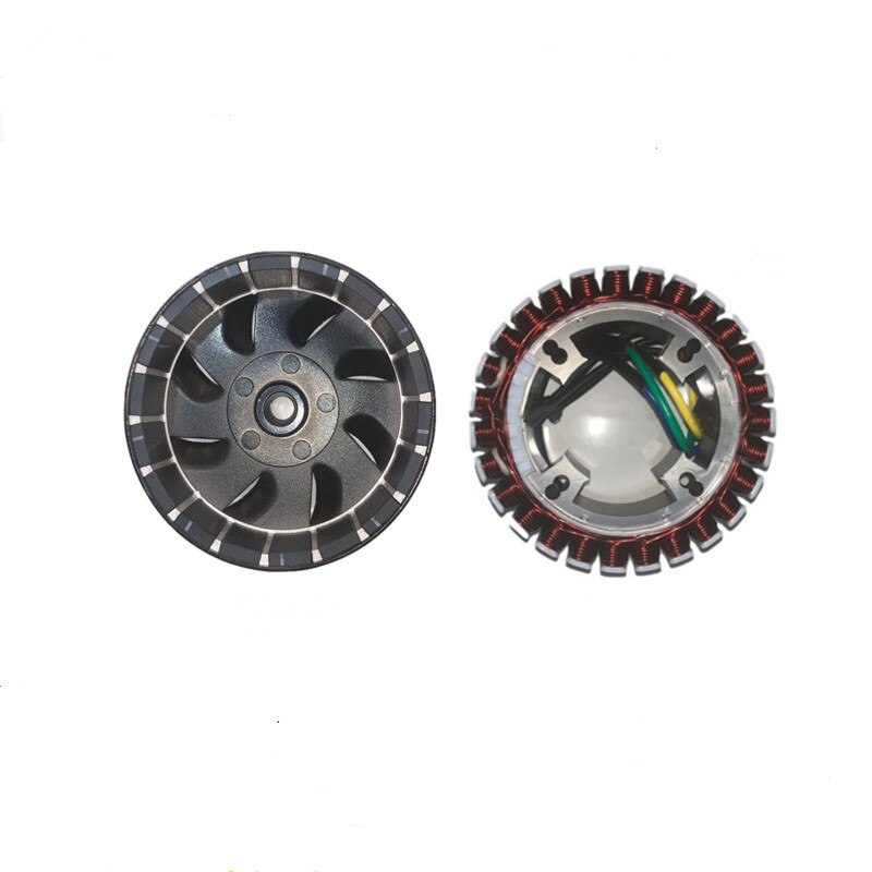 3000w5000w electric vehicle range extender gasoline generator accessories 48v60v72v range extender rotor stator 27-level pure co