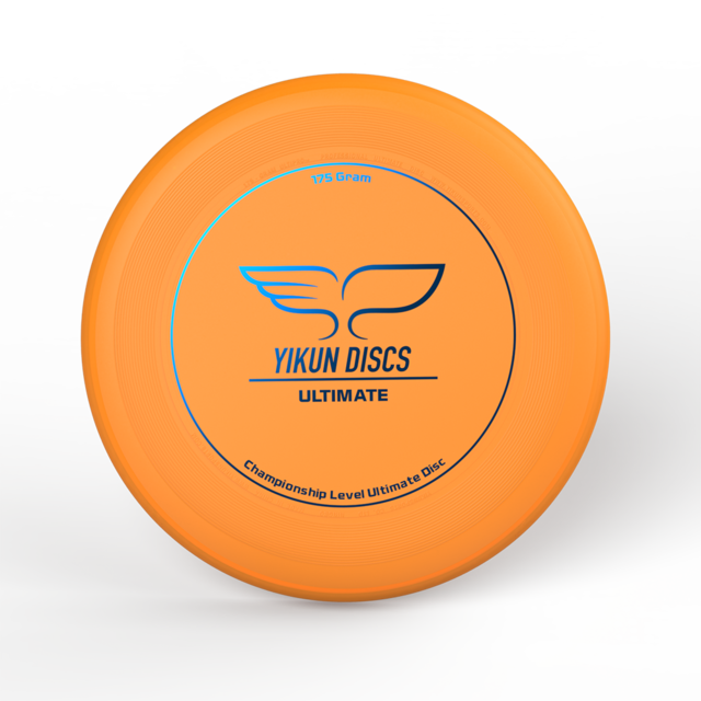 175G Professionele Ultimate Flying Disc Gecertificeerd Door Wfdf Voor Ultieme Disc Concurrentie Sport Yikun Disc: Orange