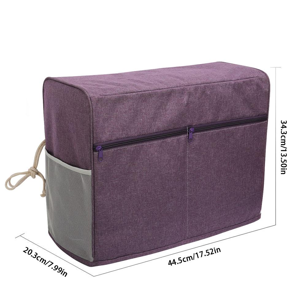 Macchina da cucire Della Polvere di Protezione Della Copertura del Panno Sacchetto di Immagazzinaggio con Tasche per La Macchina Da Cucire E Accessori Acqua-resistente nylon Nuovo