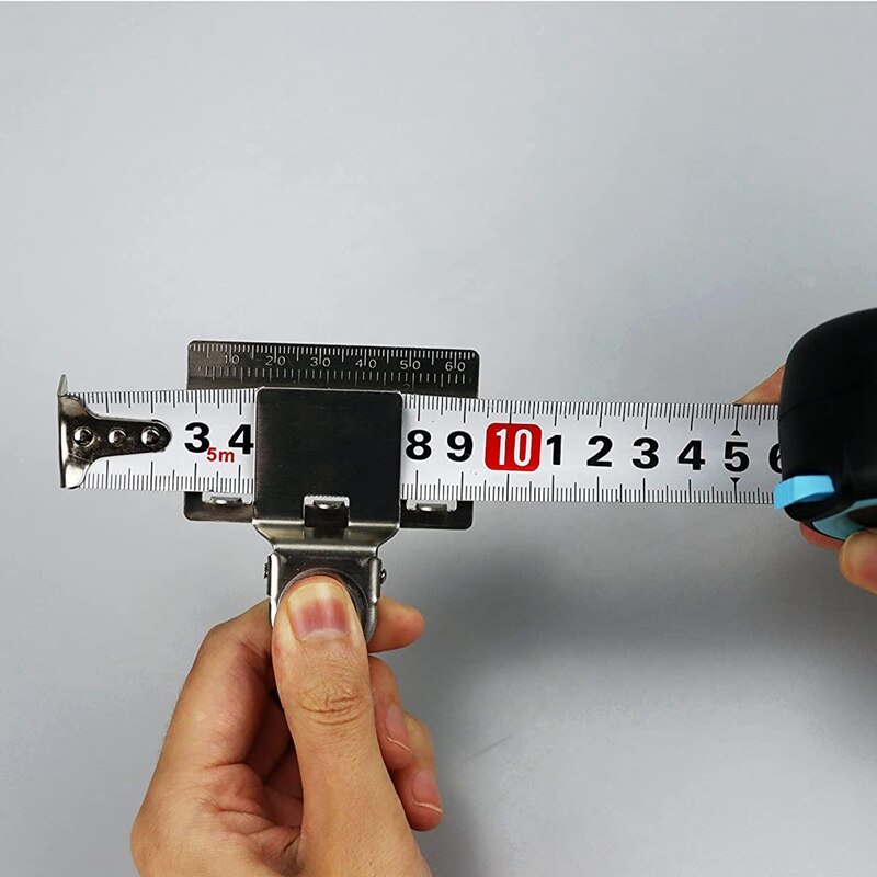 Clip de cinta métrica para carpintería, herramienta de medición de madera de posicionamiento preciso, accesorios, herramientas de localización