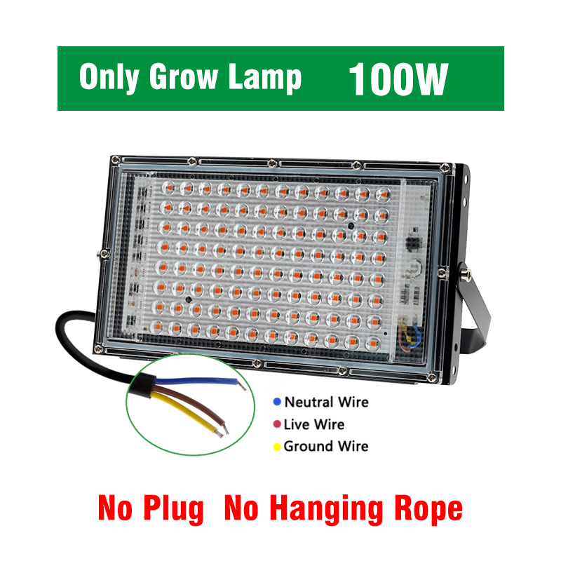 Full Spectrum LED Grow Light With Stand AC220V Phyto Lamp With On/Off Switch For Greenhouse Hydroponic Plant Growth Lighting: moon blue