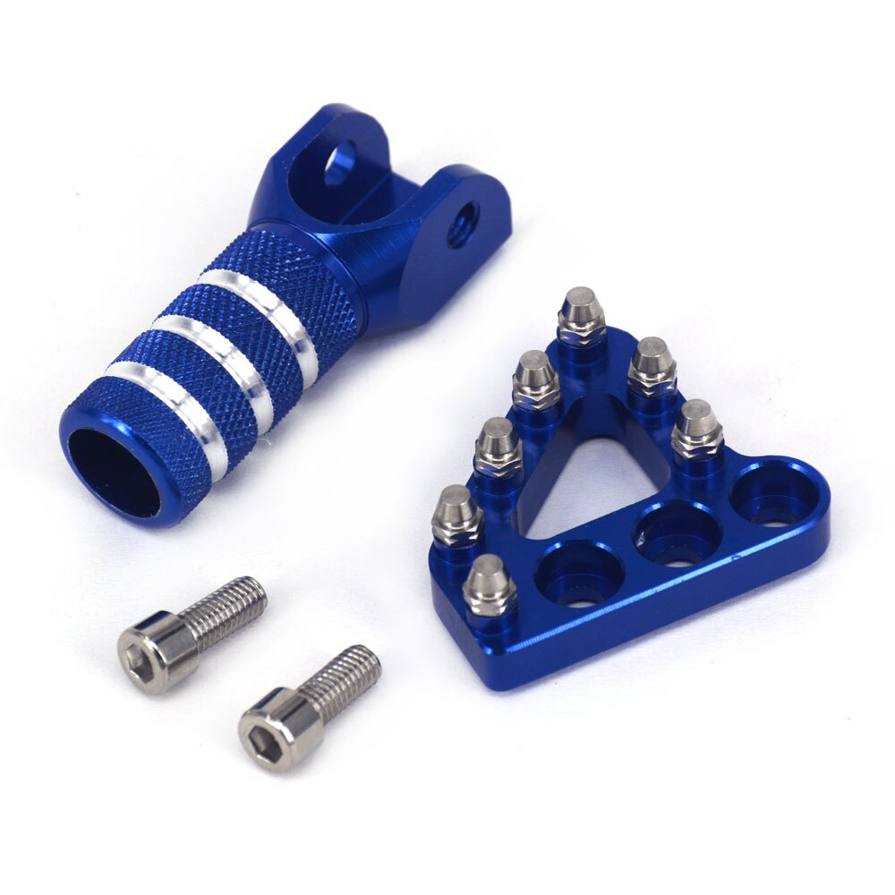 CNC Brake Pedal Step Plate Tips Gear Shifter Lever Shift Tip For KTM EXC EXCF SX SXF SXS XC XCW XCF XCFW 125 150 250 350 450 530: set blue 