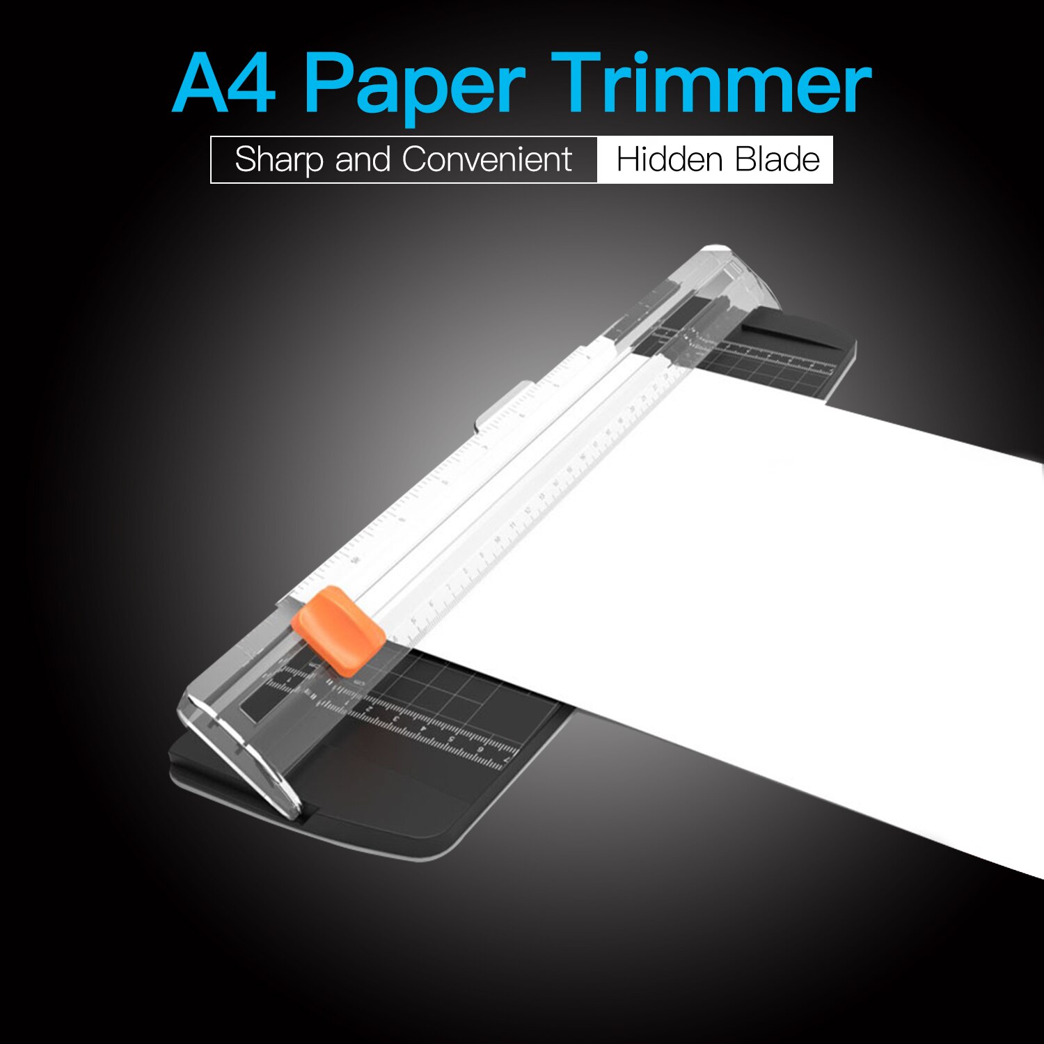 Aibecy A4 Size 12 Inch Trimmer Paper Cutter Cutting Width Portable Paper Cutting Machine for Craft Paper Photo Laminated Paper
