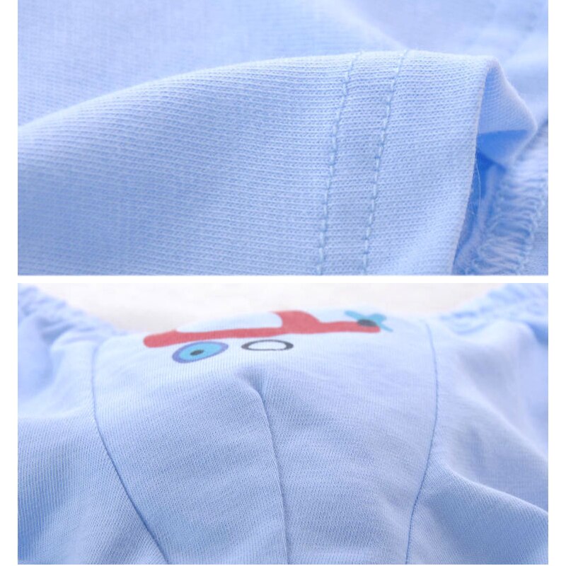 Calzoncillos bóxer de algodón 100% para niños, ropa interior de dibujos animados, 2 unids/lote