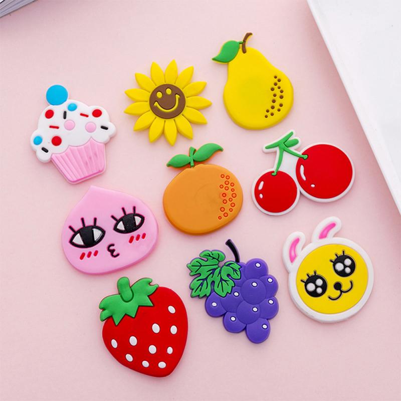 1Pcs Magnetische Magneet Kleurrijke Fruit Cartoon Siliconen Magnetische Sticker Accessoires Koelkasten Home Decor