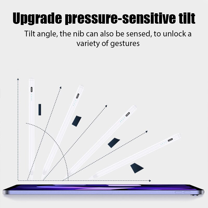 Voor Appelpotlood Afwijzing Power Display Ipad Potlood Pen Voor Ipad 2022 Pro Air Mini Specifieke Stylus